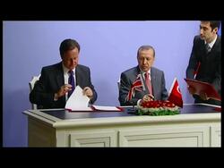 Cameron & Erdogan sign strategic partnership News Clip