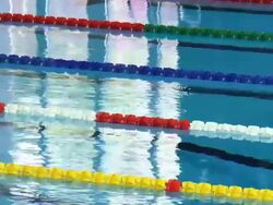 Graphic detail of a swimming pool; background Stock Footage