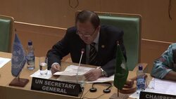 CLEAN : UN chief pushes for peace in eastern DR Co News Clip