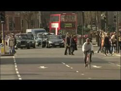 London Street Scenes - Traffic & Pedestrians News Clip