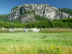 Stawamus Chief Provincial Park Squamish Stock Footage