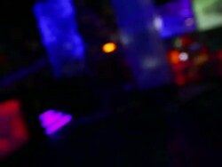 HD Staggering through Disco POV. Stock Footage