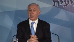 CLEAN: Israel: Netenyahu's government marks three News Clip