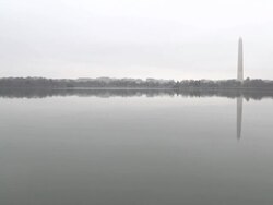 Washington Monument in D.C. Stock Footage