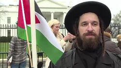 CLEAN : Hundreds of pro Palestine protesters rally against AIPAC News Clip