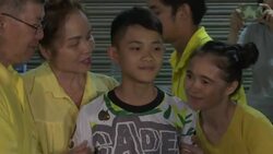Rescued Thai cave boy returns home to family News Clip