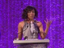 SPEECH: Angela Bassett at the 4th Annual ESSENCE Black Women In Hollywood Award Luncheon at Beverly Hills CA. (Footage by WireImage Video/GettyImages) Stock Footage