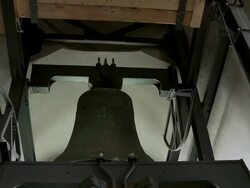 MS Shot of Bell ringing in church tower / Dresden, Saxony, Germany Stock Footage