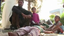 CLEAN : Syrian refugees in Turkey say they're left with nothing News Clip