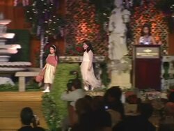 6th Annual Lullabies and Luxuries Luncheon and Fashion Show to Benefit Caring For Children and Families With AIDS Stock Footage