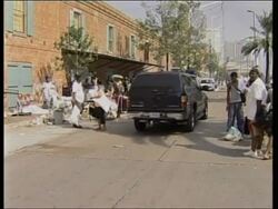 Street scenes, FEMA and military comment News Clip