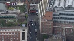 Aerials of the Evening Standard building News Clip