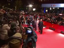 59th Berlin Film Festival: Opening Night 'The International' Premiere Stock Footage