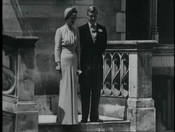 Duke of Windsor and Wallis Simpson marry Stock Footage