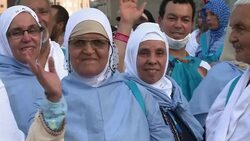 CLEAN : Hajj: Muslim pilgrims say they are against Islamic State group News Clip