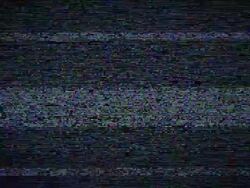 TV Glitch with Sound Stock Footage
