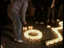 Candlelight vigil outside Church of Nativity News Clip