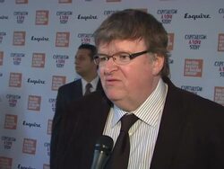 EVENT CAPSULE CLEAN: New York Premiere Screening of Capitalism: A Love Story, New York, NY, 9/22/09 Stock Footage