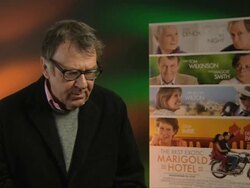 INTERVIEW: Tom Wilkinson on his impressions of India at The Best Exotic Marigold Hotel Interviews at Soho Hotel on February 28, 2012 in London, England. Stock Footage