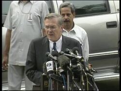 WRAP Comprehensive cover of US Defence Secy's visit News Clip