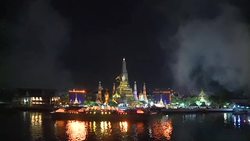 CLEAN : New Year fireworks in Bangkok News Clip
