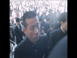 SYND 25/01/71 THE FUNERAL SERVICE FOR THE FAMOUS JAPANESE AUTHOR YUKIO MISHIMA News Clip