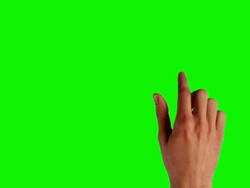 Touchscreen Gestures Stock Footage