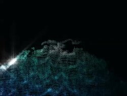 Binary Numbers Globe Stock Footage