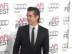 Colin Farrell at AFI Fest 2013 Opening Night Gala Premiere of Disney's "Saving Mr. Banks" in Hollywood, CA, on 11/07/2013. (Footage by WireImage Video/Getty Images) Stock Footage
