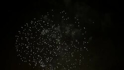 Firework display Stock Footage