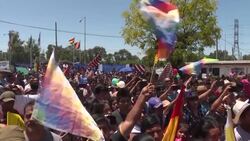 VOICED : Evo Morales asegura que respeta candidatura de Jeanine Anez en Bolivia News Clip