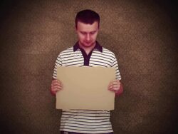 just add an text Stock Footage