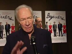 INTERVIEW: Christopher Plummer talks about what attracted him to the script and what he related to at the Focus Features Presents New York Special Screening of 'Beginners' at New York NY.  Stock Footage