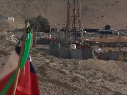 Chile Mine & families camp News Clip