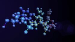 Molecules of DNA RNA organism Stock Footage