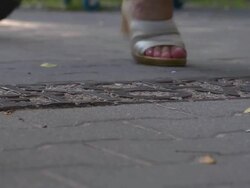 CH Ghetto line  Stock Footage