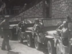 World War II Austria 1945 Stock Footage