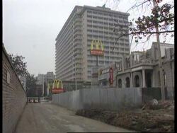 China - Beijing Plans To Evict McDonald's News Clip