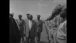 CAN733 KING OF SAUDI ARABIA VISITS SUDAN Instructional Video