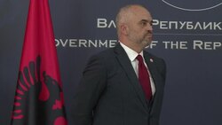 CLEAN : Serbian Albanian PMs clash on Kosovo on historic visit News Clip