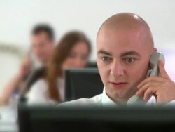 Customer support Stock Footage