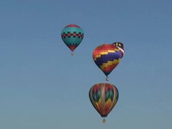 Hot Air balloons Stock Footage