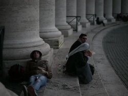 Views From The Vatican City, Home Of The Pope And Centre Of The Catholic Church Stock Footage