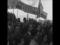 SYND 21 5 67 ANTI VIETNAM AND ANTI GREECE DEMONSTRATION News Clip