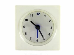 Time lapse Clock working hours 8 O'Clock Stock Footage