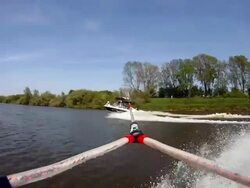 wakeboarding Stock Footage