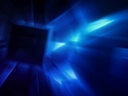 Glowing Abstract Squares - Blue (Full HD) Stock Footage