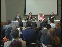 Anti McDonalds protestor Jose Bove, protests, Mandelson News Clip