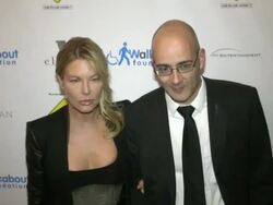 Deborah Kara Unger and guest at 'The Way' premiere in New York on 10/5/2011  (Footage by WireImage Video/Getty Images Entertainment Video) Stock Footage