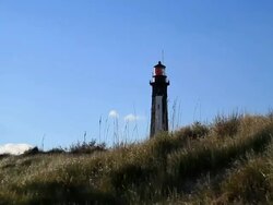Cape Henry Lighthouse, VA Stock Footage